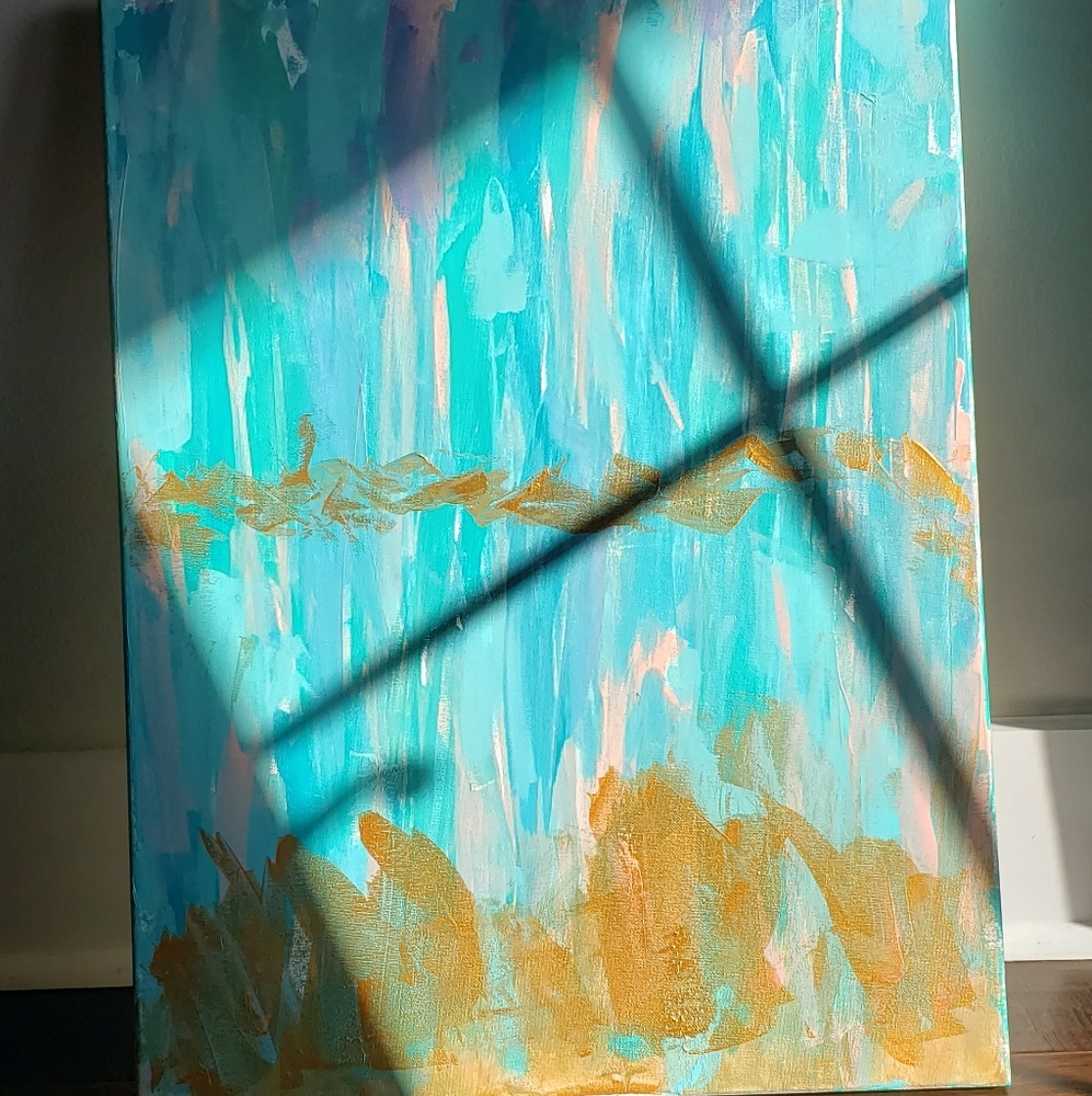 Acrylic abstract